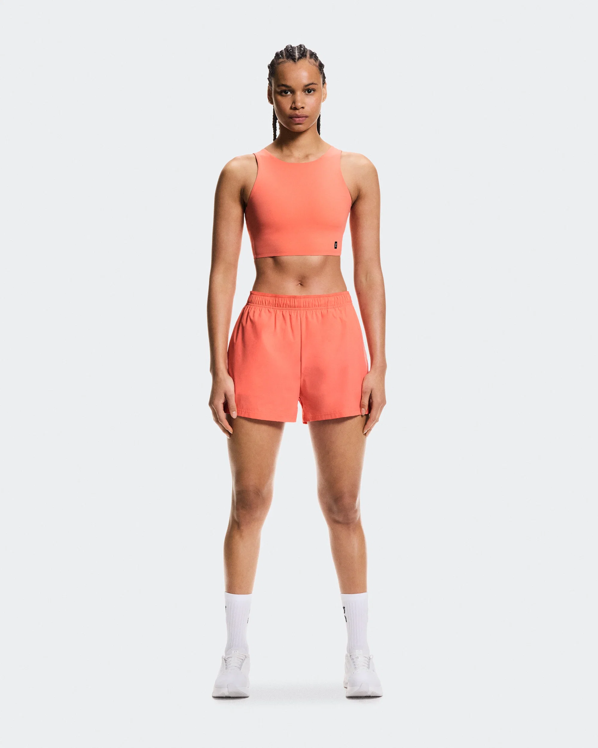 Sporting Goods Crop top 2in1 On Core 2-in-1 Crop W - turcoaz Reef | suport integrat