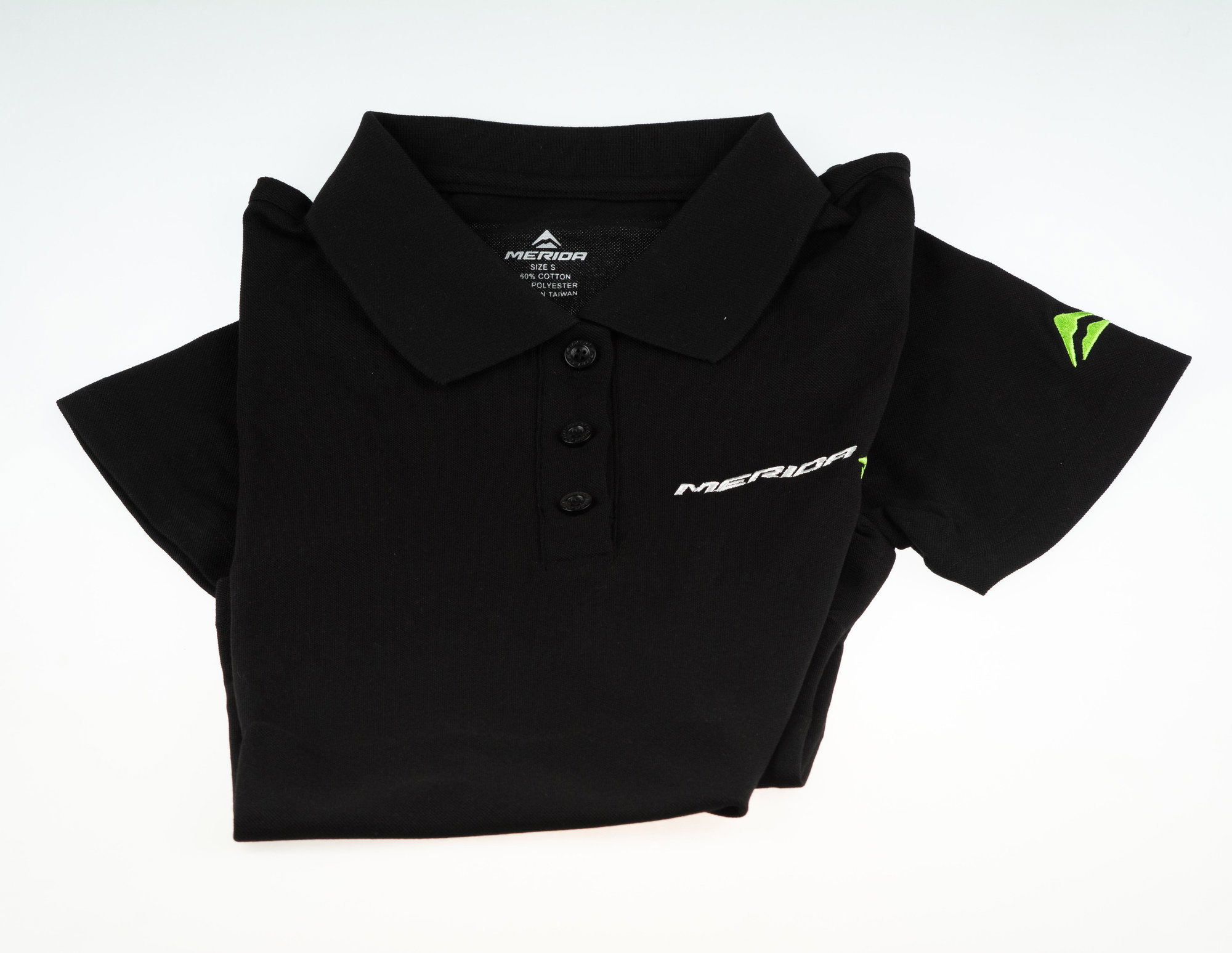 Merida Tricou Polo Merida Brand Damă scurt guler M negru