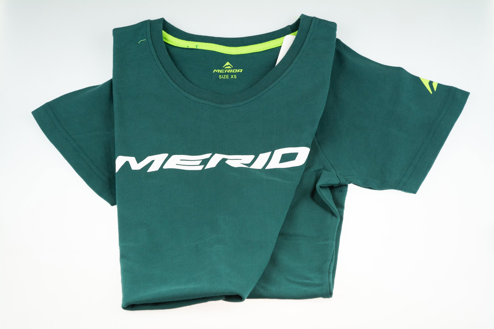 Merida Tricou Polo Merida Logo scurt XL albastru-verzui/alb