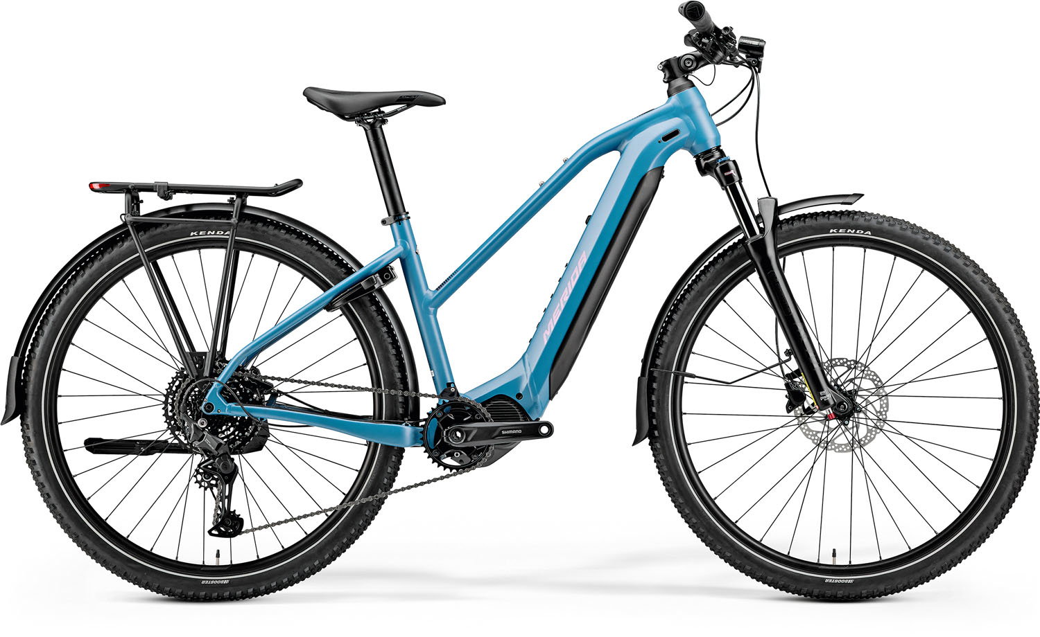 Merida Merida eBig.Tour 400 Eq S Silk Albastru Porumbel (Albastru)