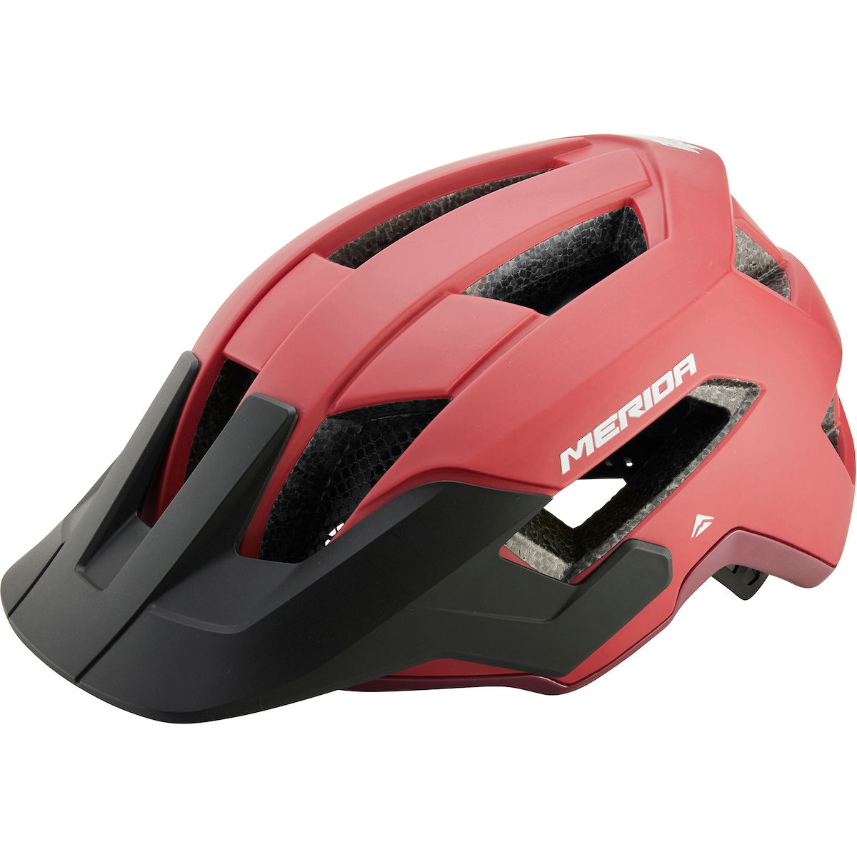 Merida Cască Merida Northshore 58-62cm mat roșu/lucios bordo - 15 fante