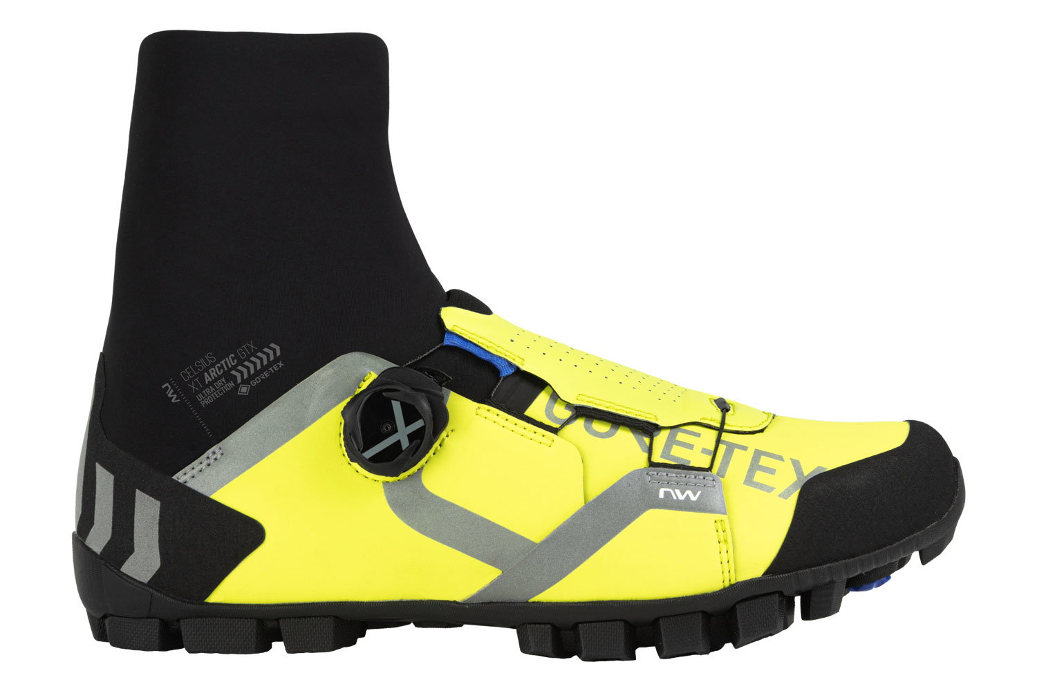 Northwave Pantofi Northwave Mtb Celsius Xt Arctic Gtx 45 Iarnă Galben Neon