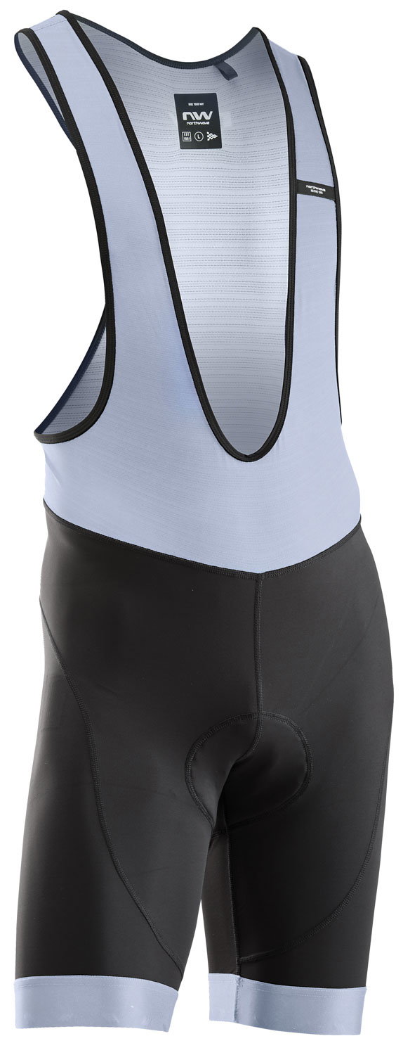 Northwave Pantaloni Northwave Active Evo scurt 3XL bretele, negru/gri