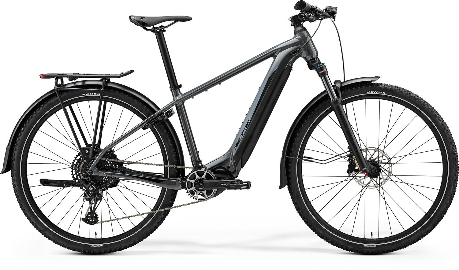 Merida Merida eBig.Nine 675 Eq XL Grirece (Negru) - Shimano