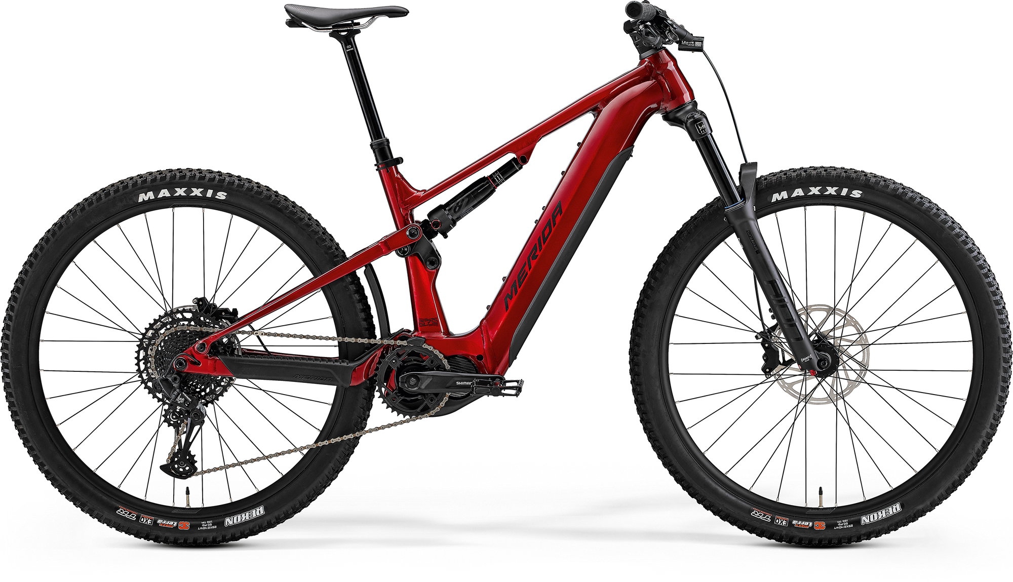 Merida Merida eOne-Forty 675 Iv1 Căpșunăînchisă (Negru) - Shimano