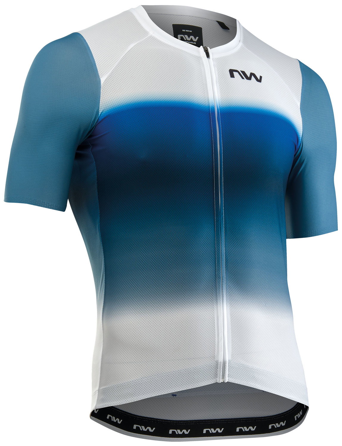 Northwave Tricou Northwave Blade Air scurt M alb/albastru