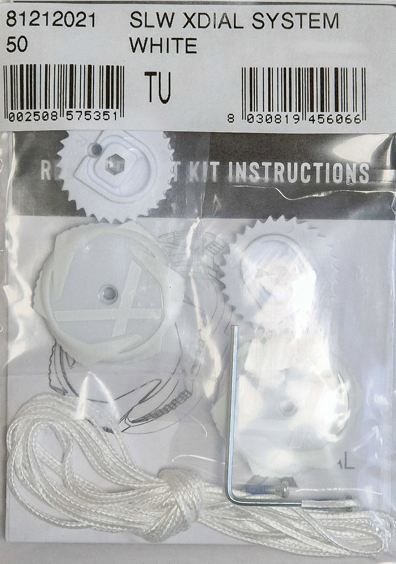 Shoe Accessories Accesoriu pantofi Northwave Slw X / Slw3 set cataramă, alb
