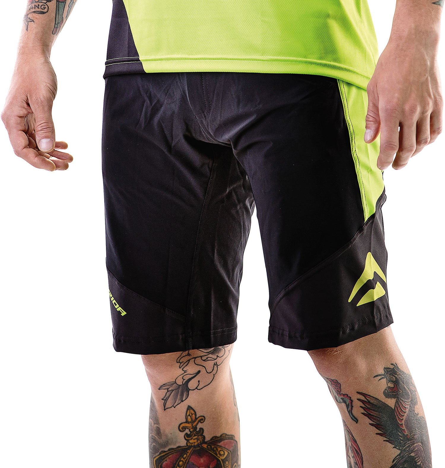 Merida Pantaloni Merida Enduro Design scurt XL baggy fără bazon verde Freeride Line