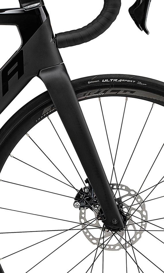 Merida Furcă Merida Reacto 5000 silk negru Cf2 carbon 1-1/8"/1.4" - 9276