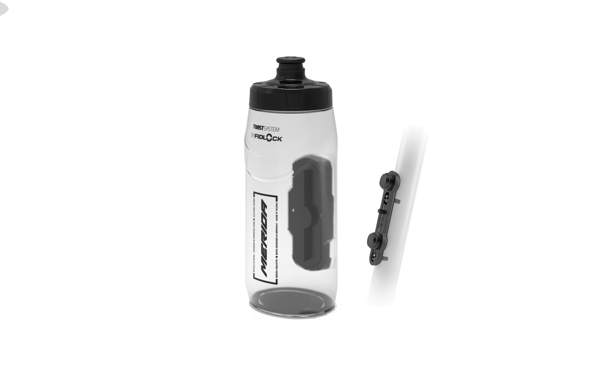 Sporting Goods Bidon Merida Swivel/Fidlock 620ml transparent bidon+adaptor