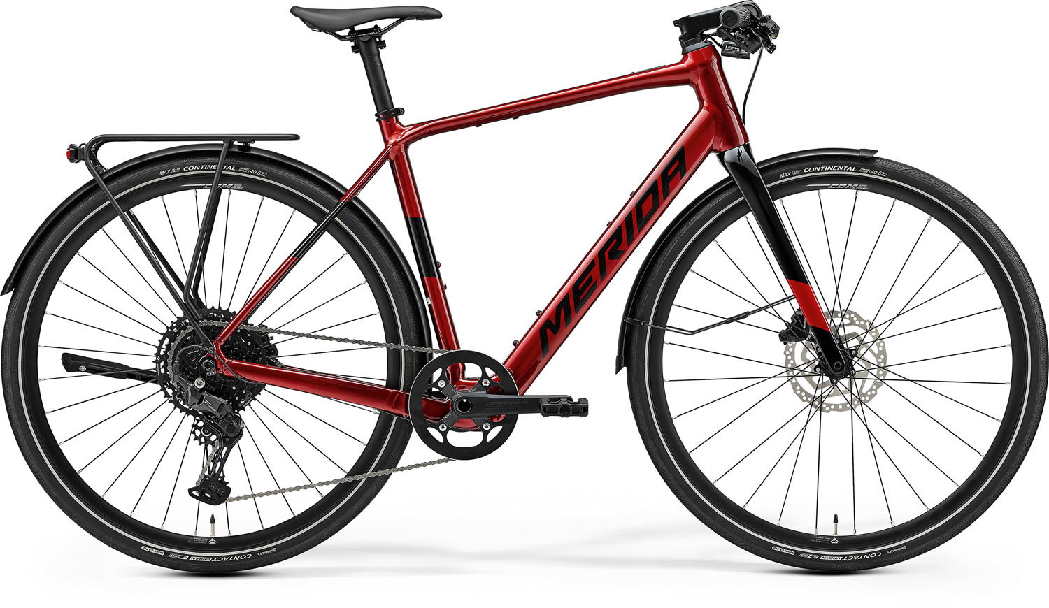 Merida Merida eSpeeder 400 Eq Iii1 S Căpșunăînchisă (Negru) - Mahle