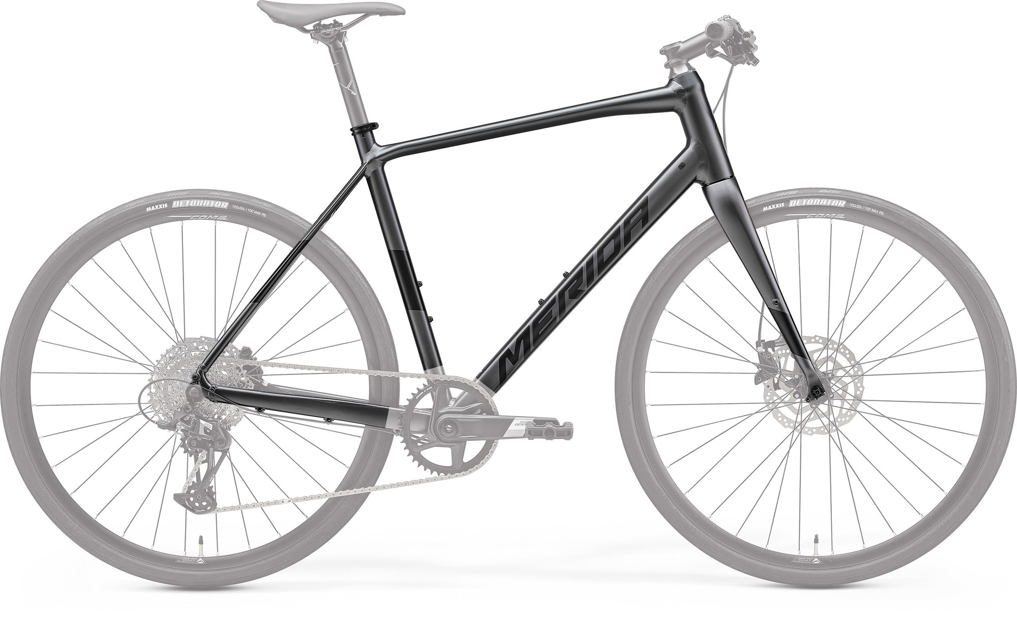Merida Cadru Merida Speeder 500 Iii1 Silk Argintiuînchis (Negru)