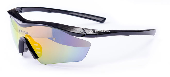 Sunglasses Ochelari Bikefun Airjet negru 6226-BK