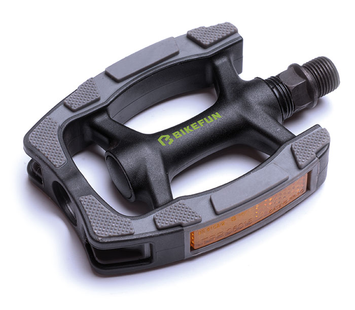 Bicycle Pedals Pedale Bikefun Trip city antialunecare negru-gri - C097/Bf