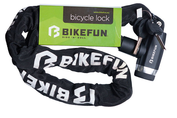 Bikefun Lacăt Bikefun Shield cu lanț L6013