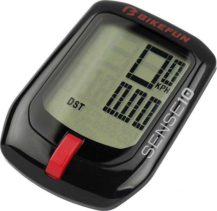 Bikefun Computer Bikefun Sense10 negru cu fir - T10Blk