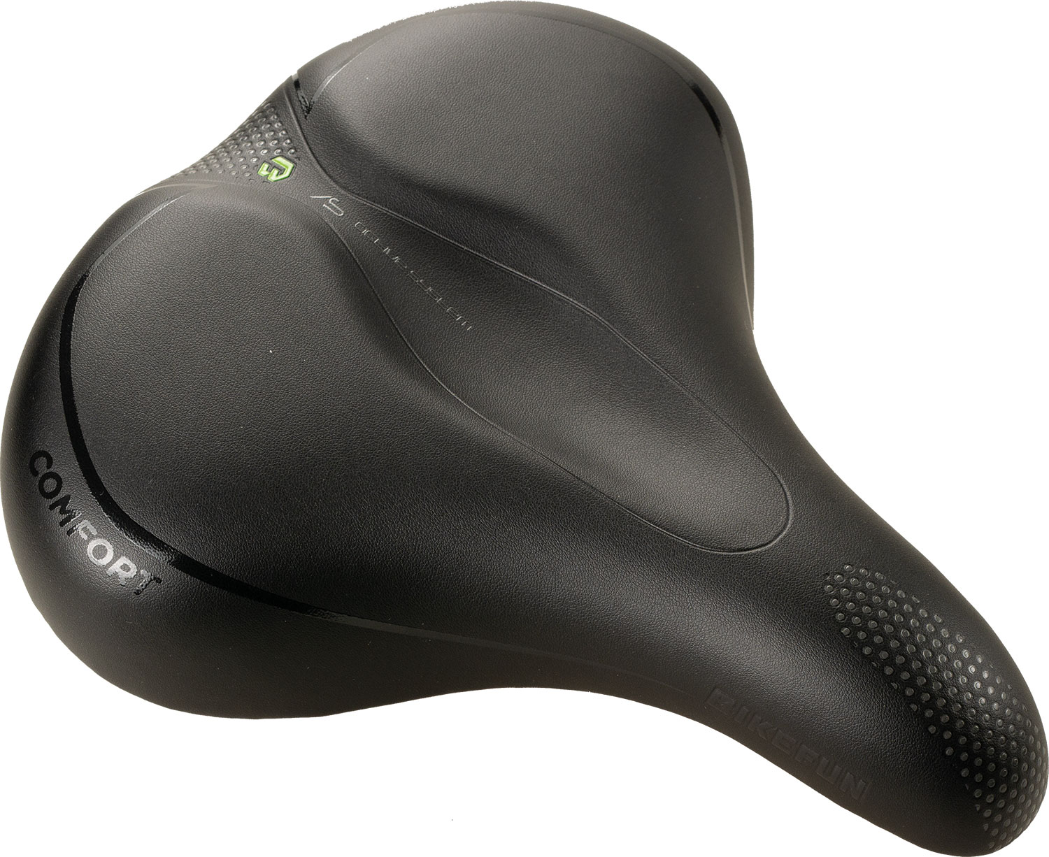 Bikefun Șa Bikefun Varese Comfort trekking damă negru - D5347Sd