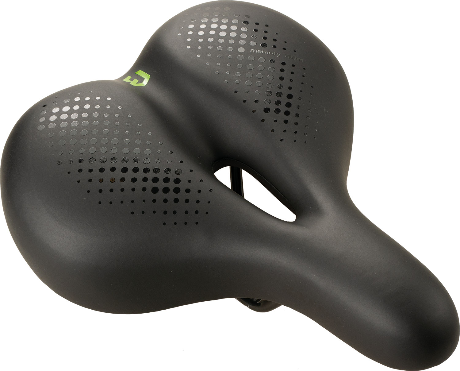 Bikefun Șa Bikefun Siena Comfort trekking negru Memory Foam - D392Mf