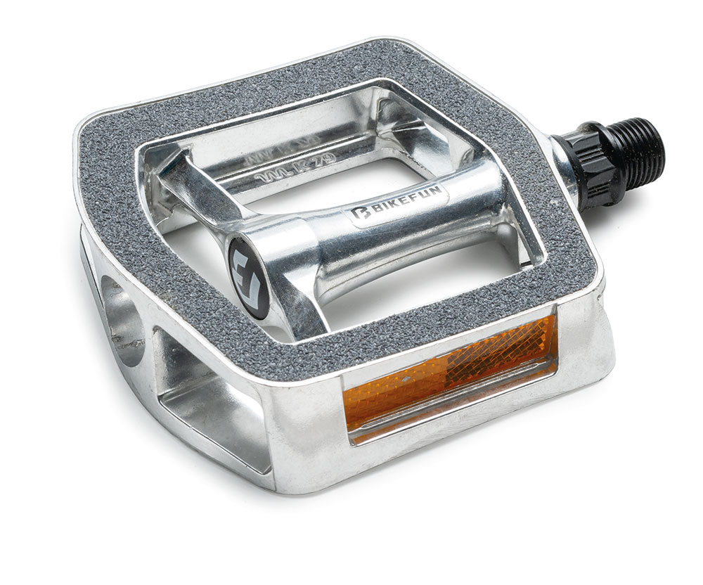 Bicycle Pedals Pedale Bikefun Emery Trekking alu, antialunecare tip șmirghel - C318Du