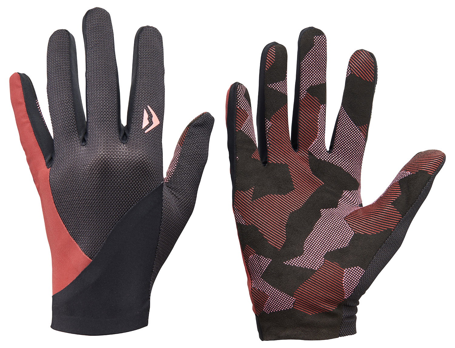 Merida Mănuși Merida Second Skin Lung XXL Bordo/Negru