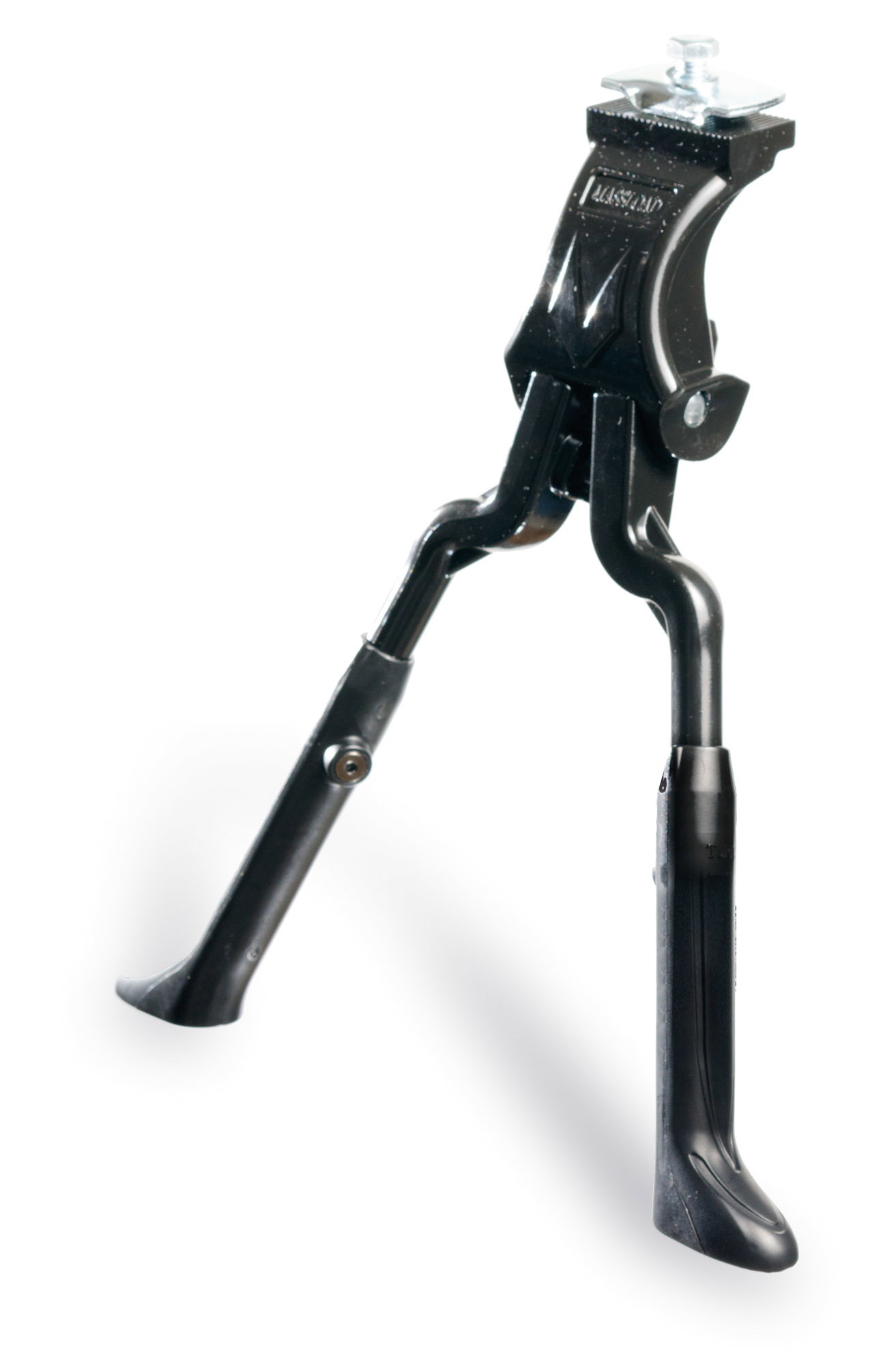 Bikefun Picior sprijin Bikefun dublu cu montare la mijloc negru Cl-Ka54-Blk
