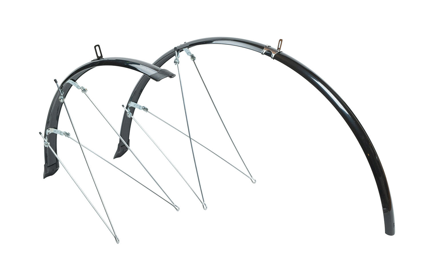 Bikefun Apărătoare noroi Bikefun Road aluplastic negru 36 mm, 700C - Bfu005