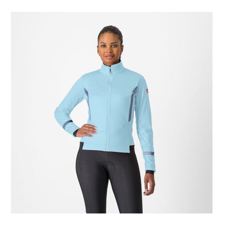 Castelli Castelli - jacheta ciclism 0-10 gr C - Dinamica 2 W - Glacier Lake | Gri