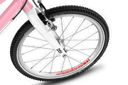 Bicicleta copii Woom 4 Go cu roti 20" roz pudra (powder pink)