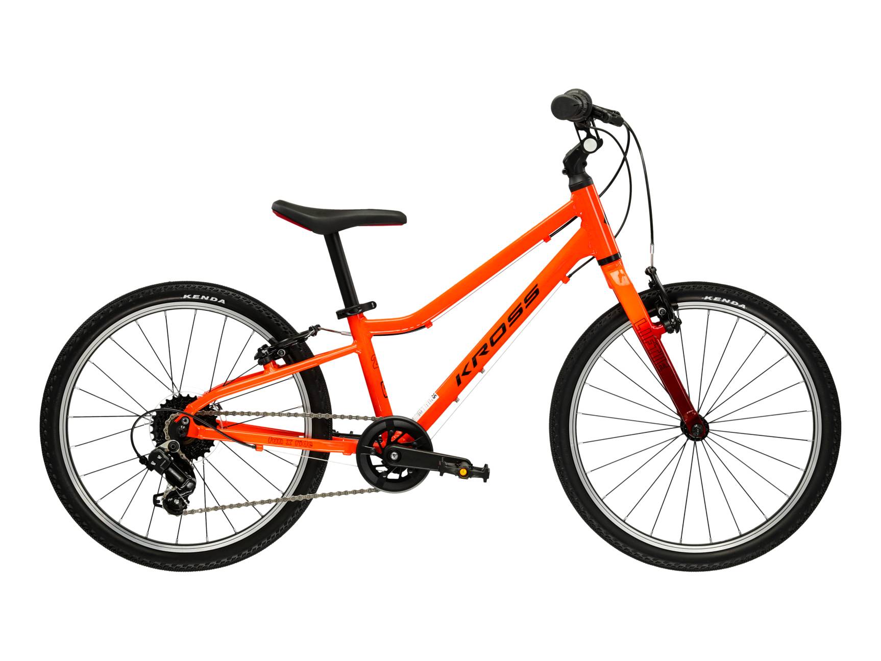 jante forjate Bicicleta copii Kross Liftie 20" — ultrausoara, 7.2 kg, 7 viteze Shimano