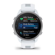 Garmin Forerunner 170 Music - Smartwatch Alergare cu GPS - alb