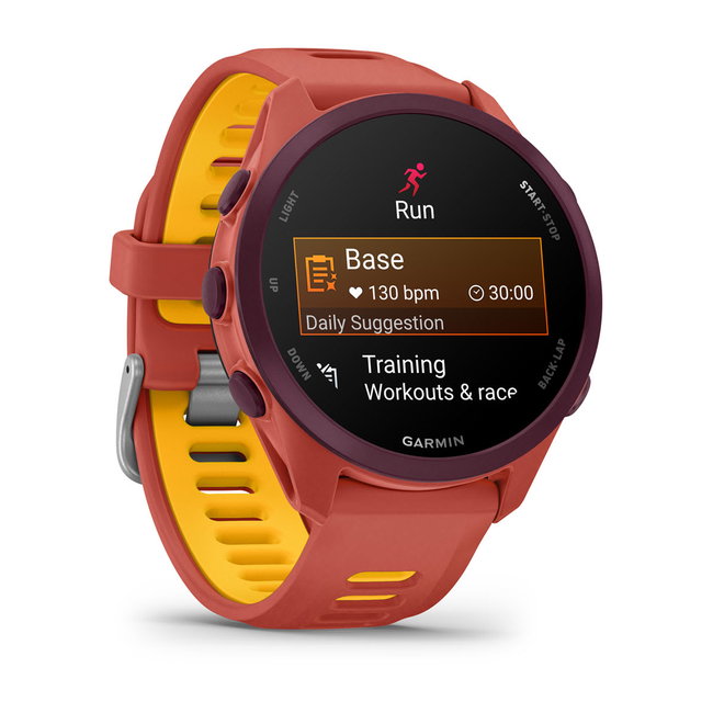 Garmin Forerunner 170 Music - Smartwatch Alergare cu GPS - mango