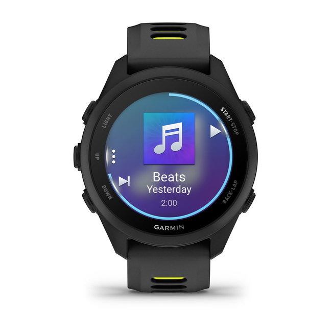 Garmin Forerunner 170 Music - Smartwatch Alergare cu GPS - negru