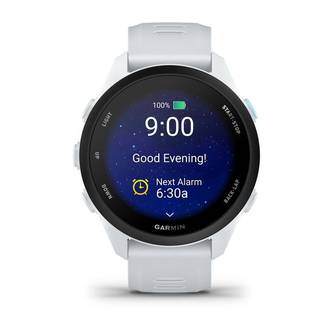 Garmin Forerunner 70 Ceas Alergare GPS | Autonomie 13 Zile - alb