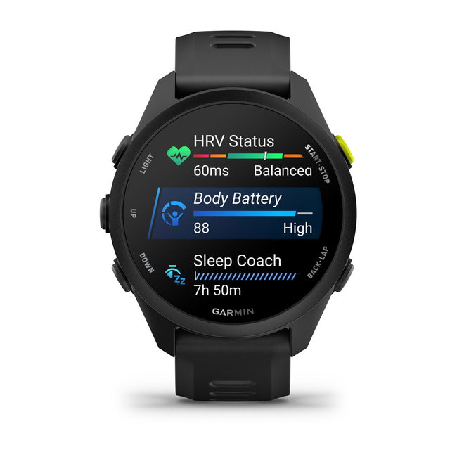 Garmin Forerunner 70 Ceas Alergare GPS | Autonomie 13 Zile - negru
