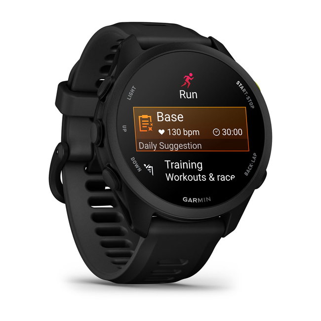Garmin Forerunner 70 Ceas Alergare GPS | Autonomie 13 Zile - negru