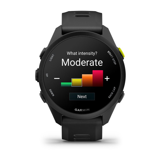 Garmin Forerunner 70 Ceas Alergare GPS | Autonomie 13 Zile - negru