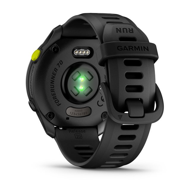 Garmin Forerunner 70 Ceas Alergare GPS | Autonomie 13 Zile - negru