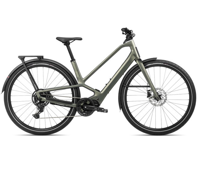 Orbea DIEM 30 (2025) - bicicletă electrică urbană - Spaceship Green (Matt)