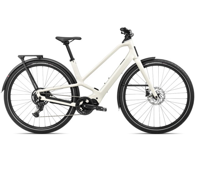 Orbea DIEM 30 (2025) - bicicletă electrică urbană - Ivory White (Gloss)