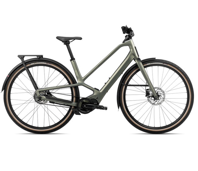 Orbea DIEM 20 (2025) - bicicletă electrică urbană - Spaceship Green (Matt)
