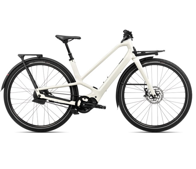 Orbea DIEM 10 (2025) - bicicletă electrică urbană - Ivory White (Gloss)