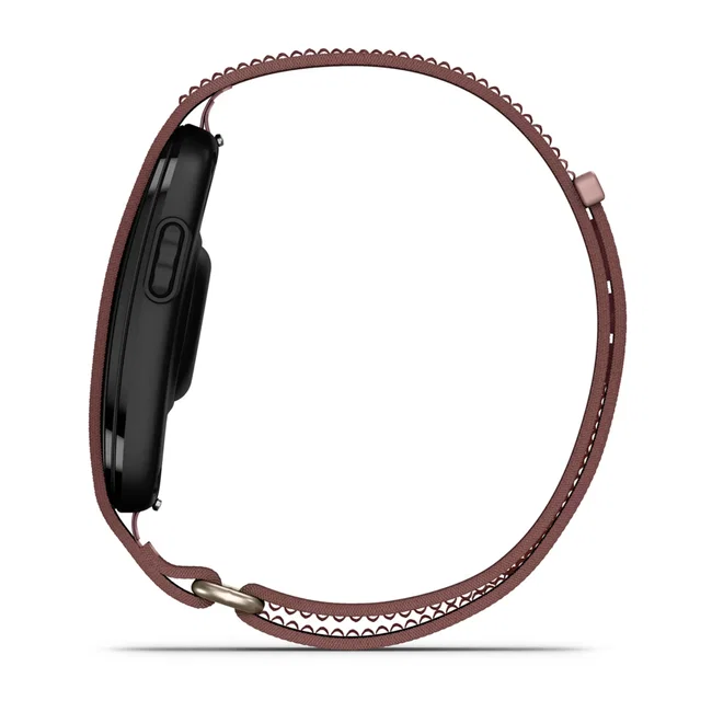 Garmin CIRQA Smart Band – Brățară inteligentă pentru monitorizarea sănătății și fitnessului - mov Mauve S/M