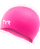 Cască înot silicon TYR Wrinkle-Free - turcoaz | fără cute