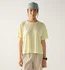 Tricou crop Haglöfs L.I.M Delta Crop Tee damă - galben