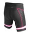 Pantaloni scurți triatlon TYR Competitor 6" damă - negru