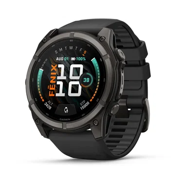 Garmin fenix 9 AMOLED 51 mm Titan DLC Carbon