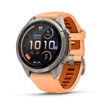Garmin fenix 9 Pro AMOLED inReach 43 mm Titan Shell Pink Orange