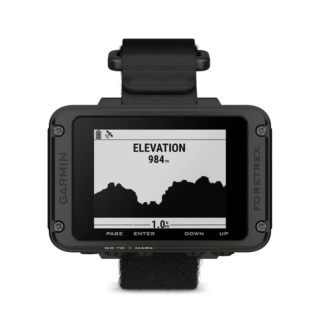Garmin Foretrex 801 | Navigator cu GPS purtat la încheietura mâinii cu curea