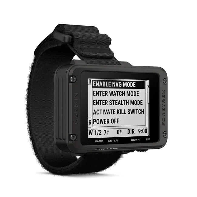 Garmin Foretrex 801 | Navigator cu GPS purtat la încheietura mâinii cu curea
