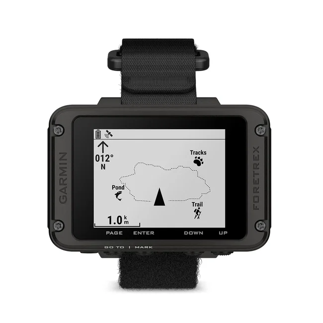 Garmin Foretrex 801 | Navigator cu GPS purtat la încheietura mâinii cu curea
